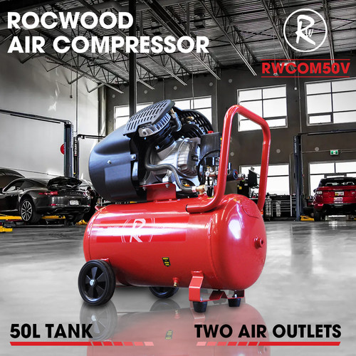 Air compressor rocwood 50l - air,